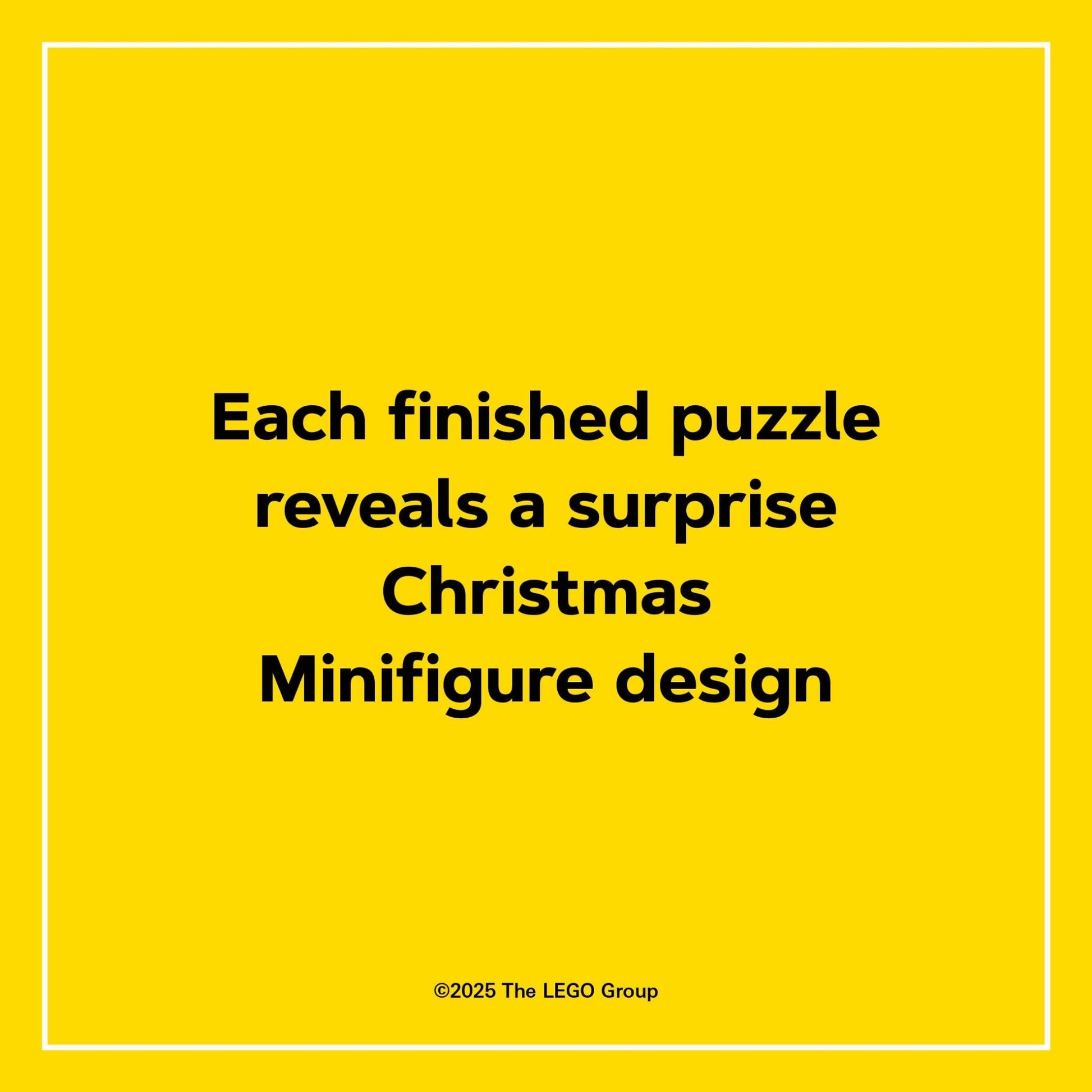 LEGO Mystery Minifigure Mini Puzzle (Christmas Edition) - Purpose + Passion Boutique
