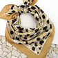 Leopard Blocked Silky Scarf - Purpose + Passion Boutique