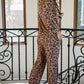 Leopard Brown Pajama Set - Purpose + Passion Boutique