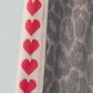Leopard Print Heart Side Stripe Lounge Pants - Purpose + Passion Boutique