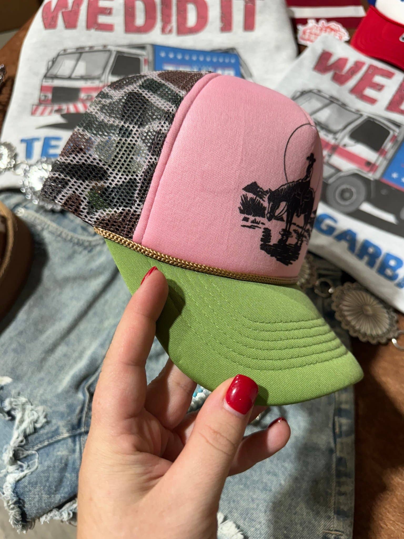 Lone Rider Duck Camo Trucker Hat - Purpose + Passion Boutique