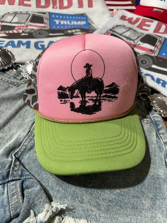 Lone Rider Duck Camo Trucker Hat - Purpose + Passion Boutique