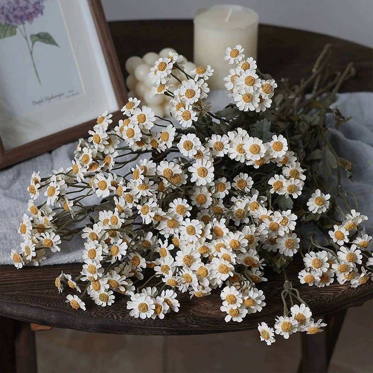 Long Stem Daisy Artificial Flower Bouquet - Purpose + Passion Boutique