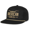 Longhorn American Cattle Co. Black Hat - Purpose + Passion Boutique