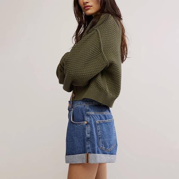 Loose Knit Single Breasted Cardigan - Purpose + Passion Boutique