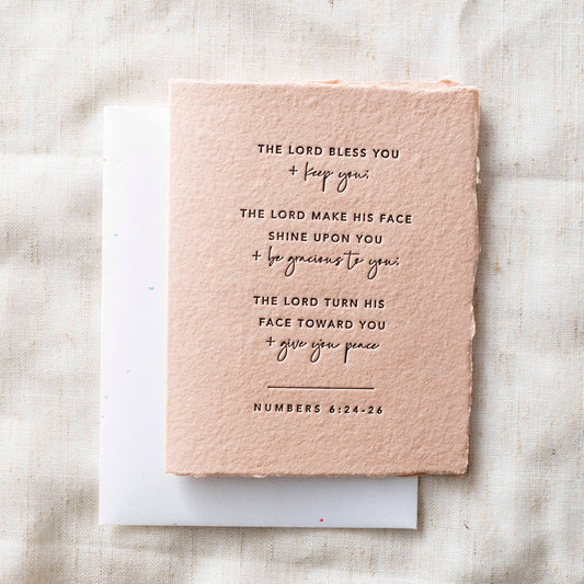 Lord Bless You & Keep You Greeting Card - Purpose + Passion Boutique
