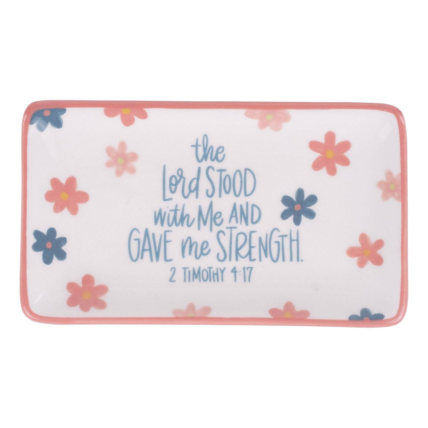 Lord Gave Me Strength Trinket Tray - Purpose + Passion Boutique