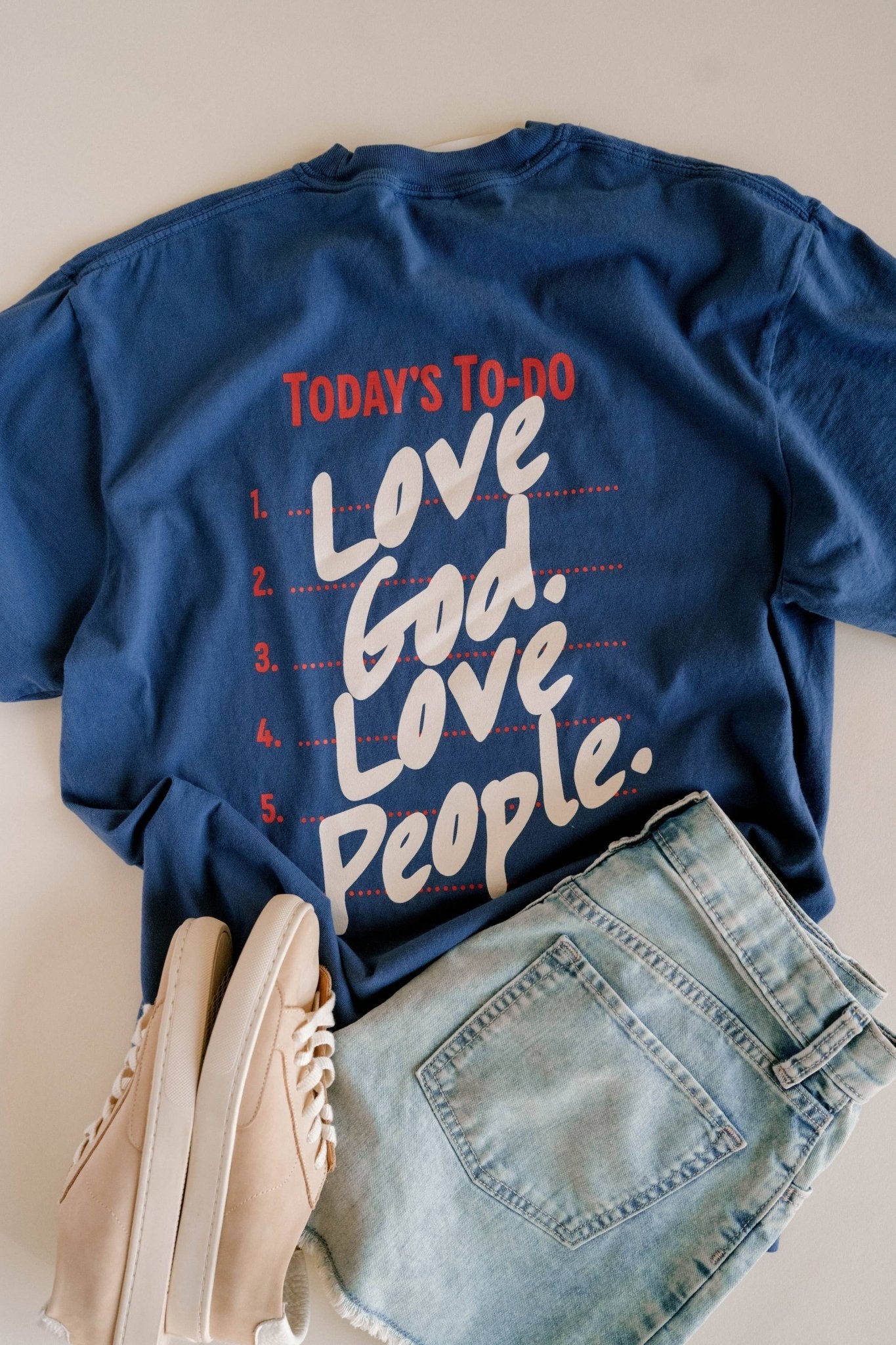 Love God Love People Tee - Purpose + Passion Boutique