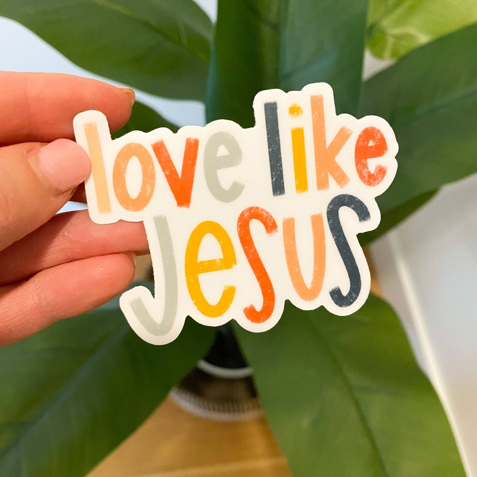 Love like Jesus Sticker - Purpose + Passion Boutique
