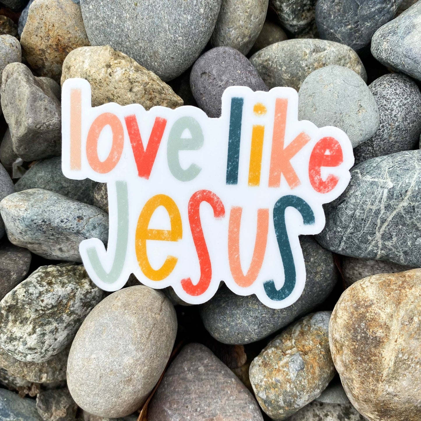Love like Jesus Sticker - Purpose + Passion Boutique