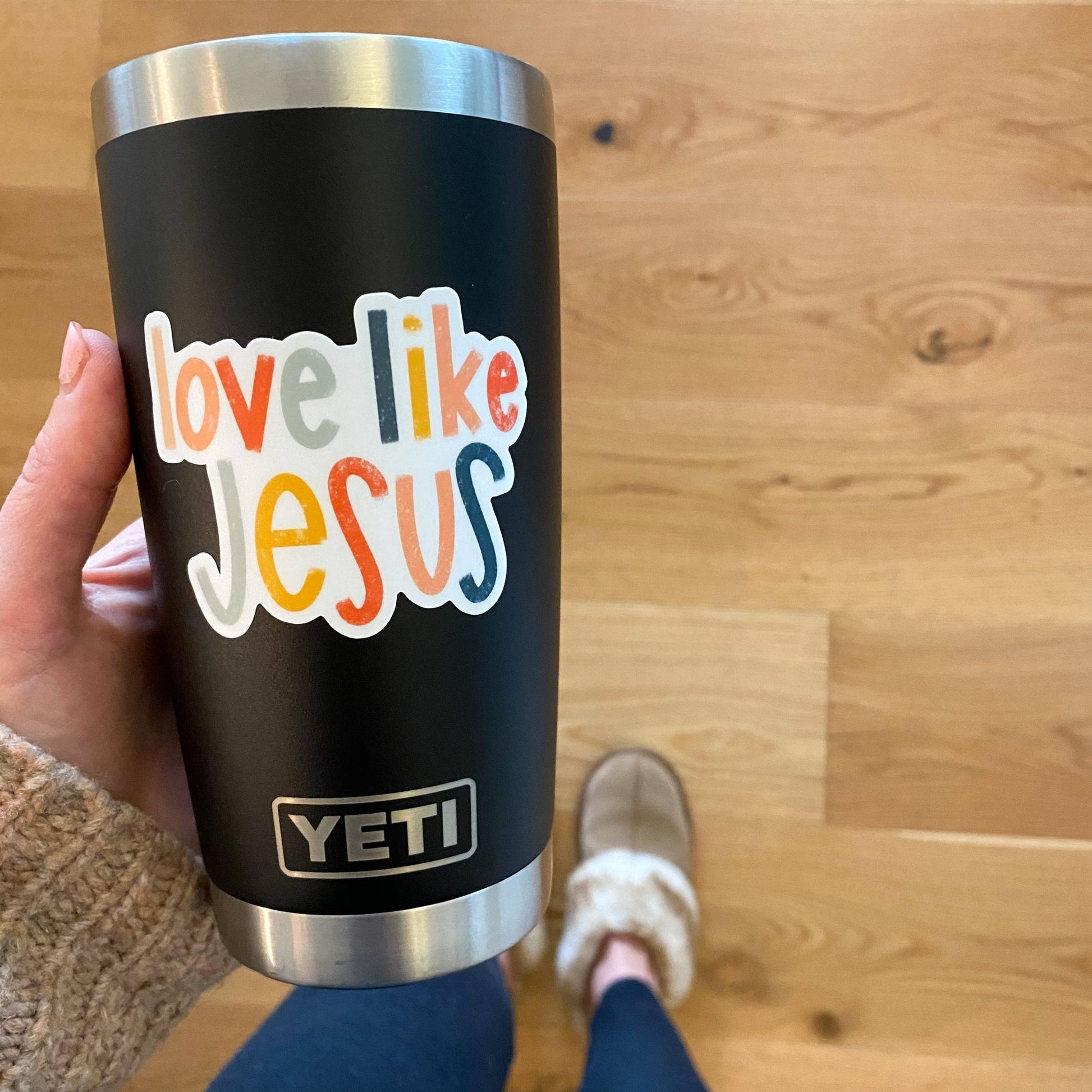 Love like Jesus Sticker - Purpose + Passion Boutique