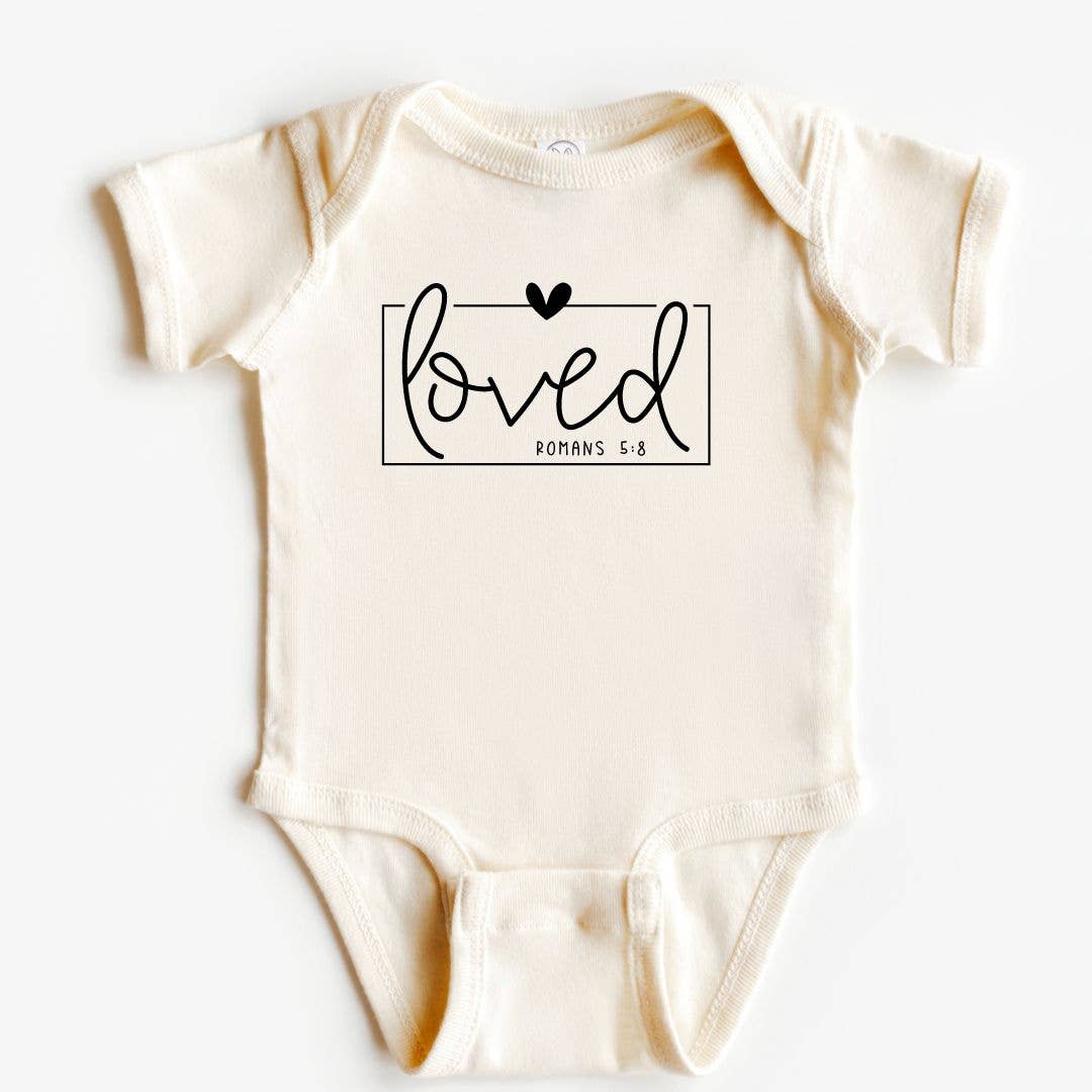 Loved Baby Short Sleeve Bodysuit - Purpose + Passion Boutique