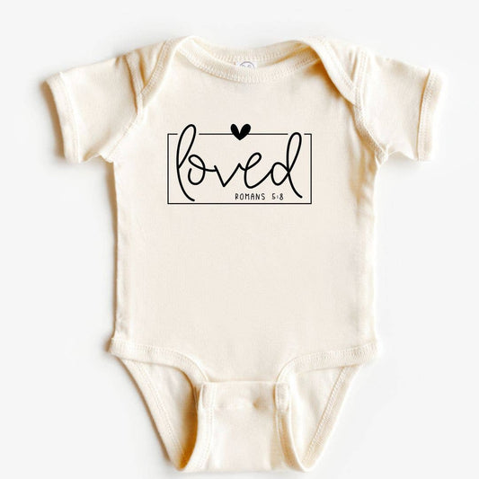 Loved Baby Short Sleeve Bodysuit - Purpose + Passion Boutique