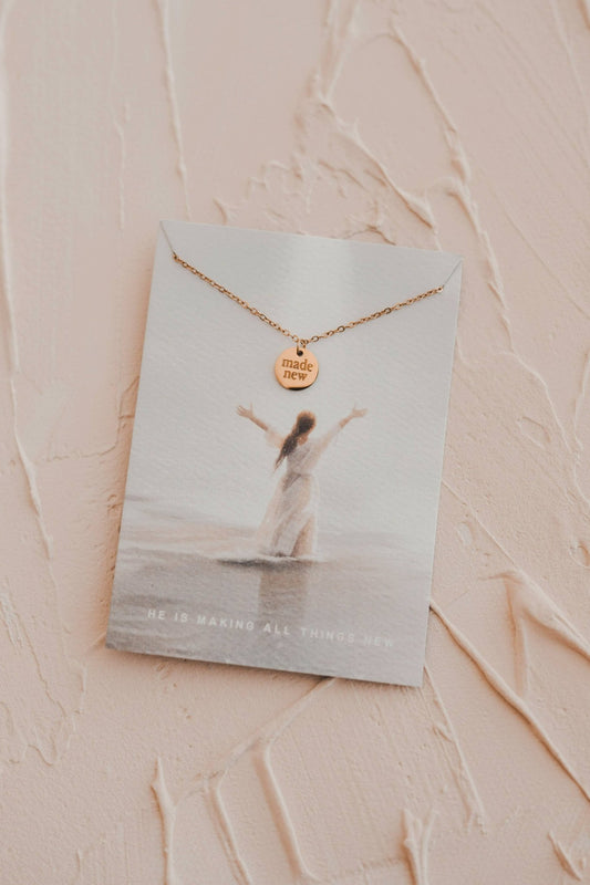 Made New Disc Necklace - Purpose + Passion Boutique