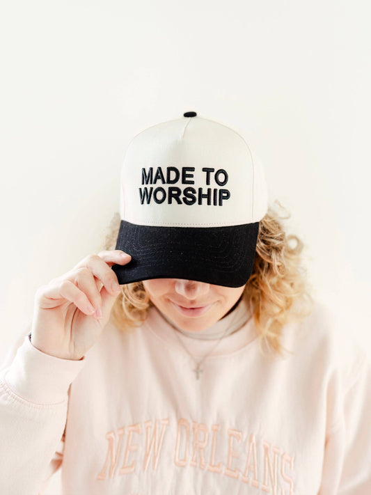 Made to Worship Hat - Purpose + Passion Boutique