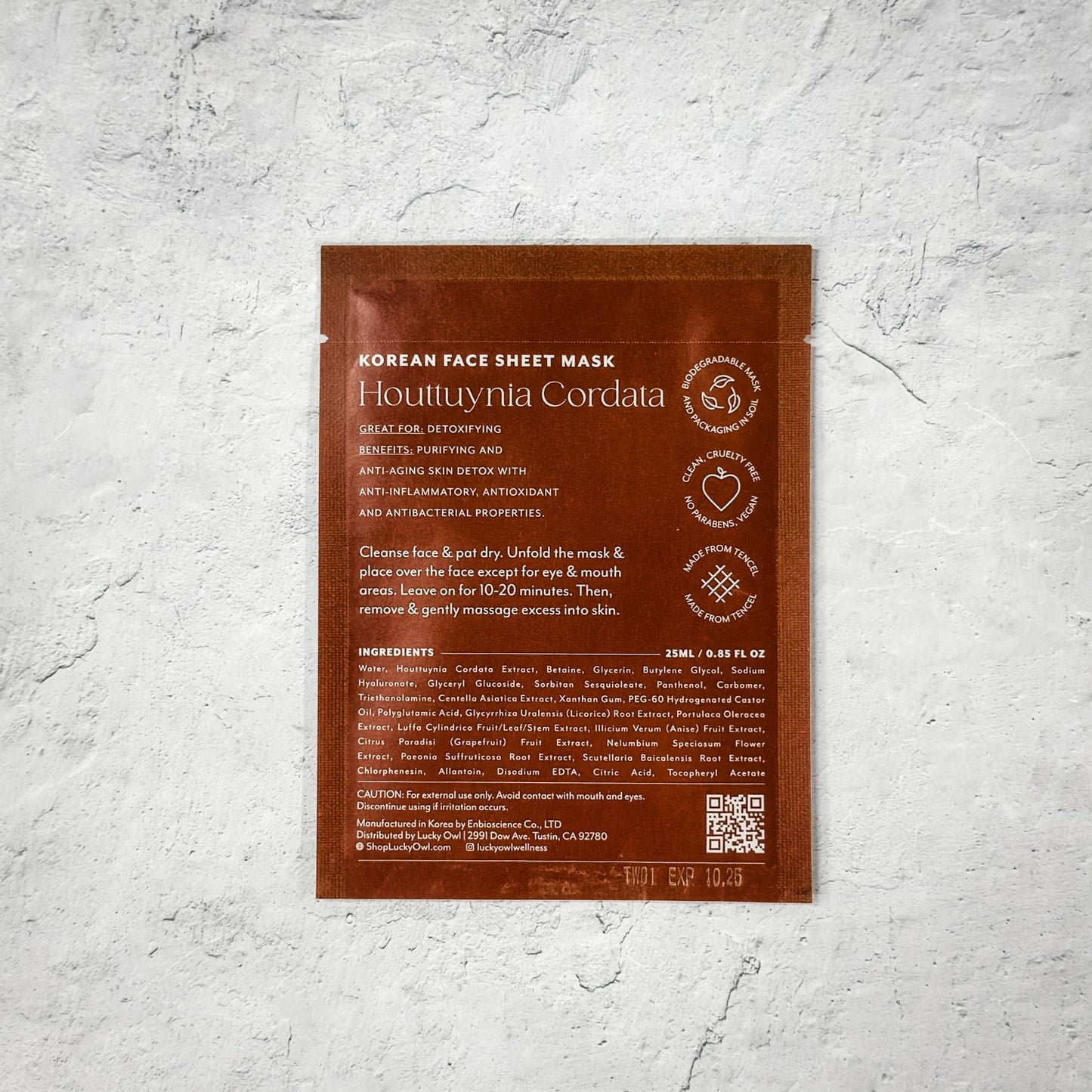 Make Today Amazing Korean Sheet Face Mask - Purpose + Passion Boutique