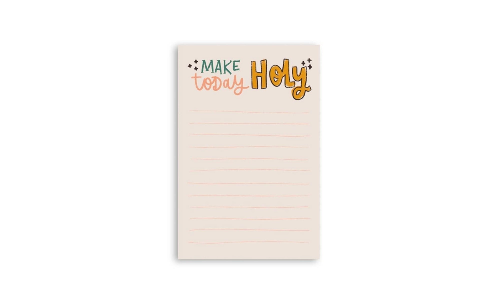 Make Today Holy Notepad - Purpose + Passion Boutique