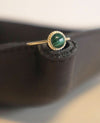 Malachite Halo Ring - Purpose + Passion Boutique