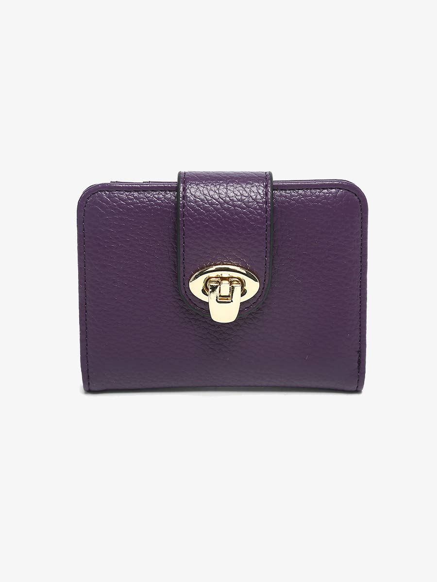 Margot Wallet w/ Twist Lock Closure - Purpose + Passion Boutique