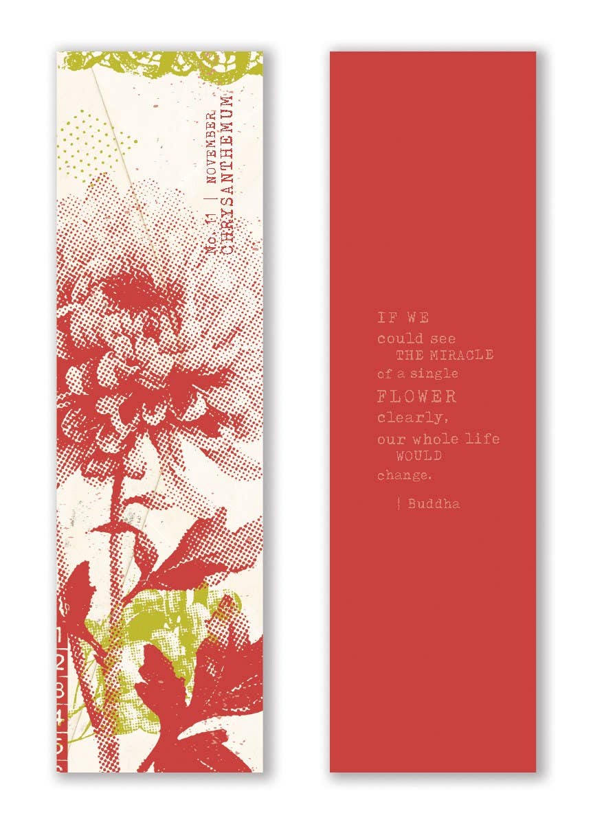Mark the Year Bookmark Box A Floral Bookmark for Each Month - Purpose + Passion Boutique