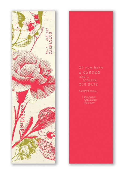 Mark the Year Bookmark Box A Floral Bookmark for Each Month - Purpose + Passion Boutique