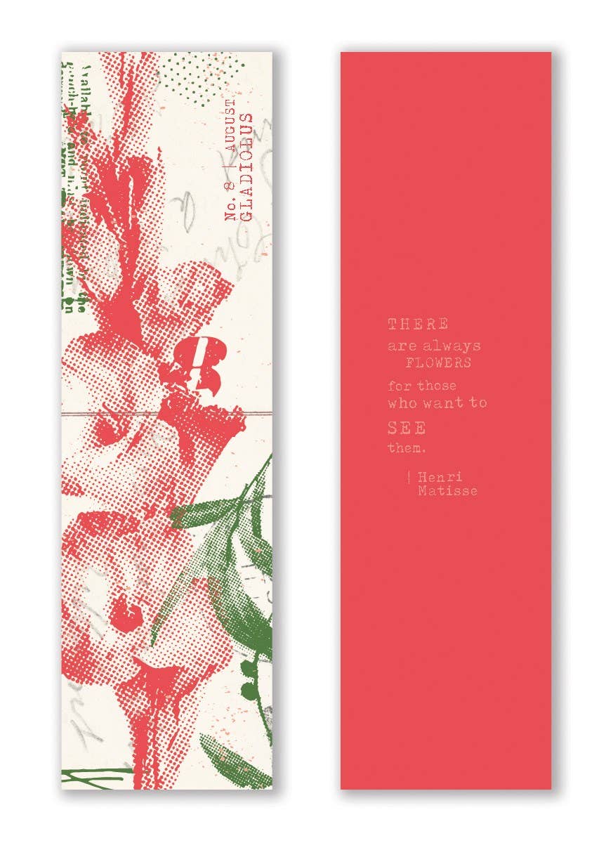 Mark the Year Bookmark Box A Floral Bookmark for Each Month - Purpose + Passion Boutique
