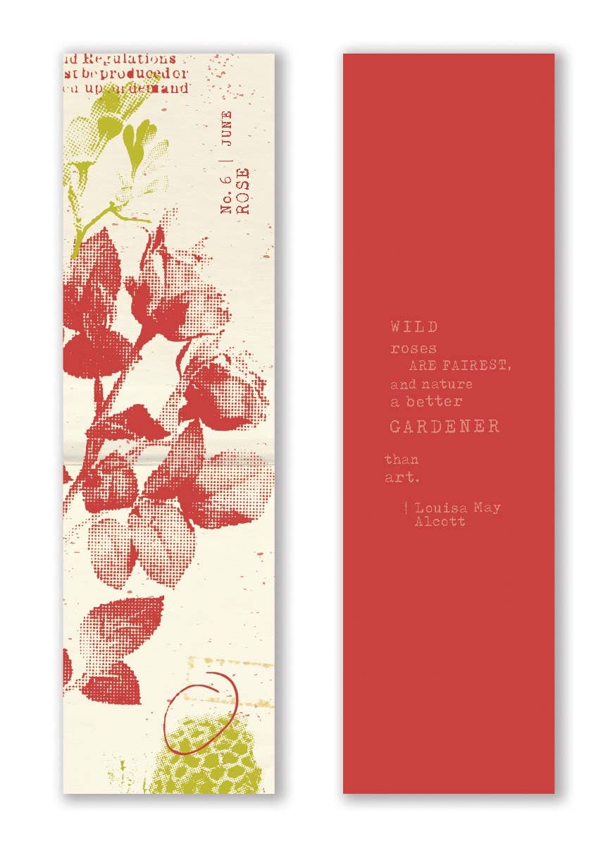 Mark the Year Bookmark Box A Floral Bookmark for Each Month - Purpose + Passion Boutique