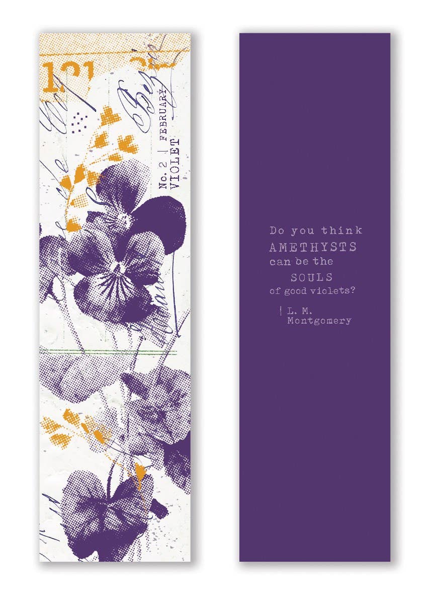 Mark the Year Bookmark Box A Floral Bookmark for Each Month - Purpose + Passion Boutique