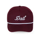 Maroon Dad Rope Hat - Purpose + Passion Boutique