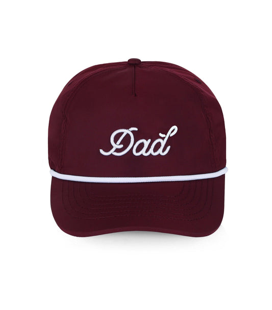 Maroon Dad Rope Hat - Purpose + Passion Boutique