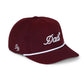 Maroon Dad Rope Hat - Purpose + Passion Boutique