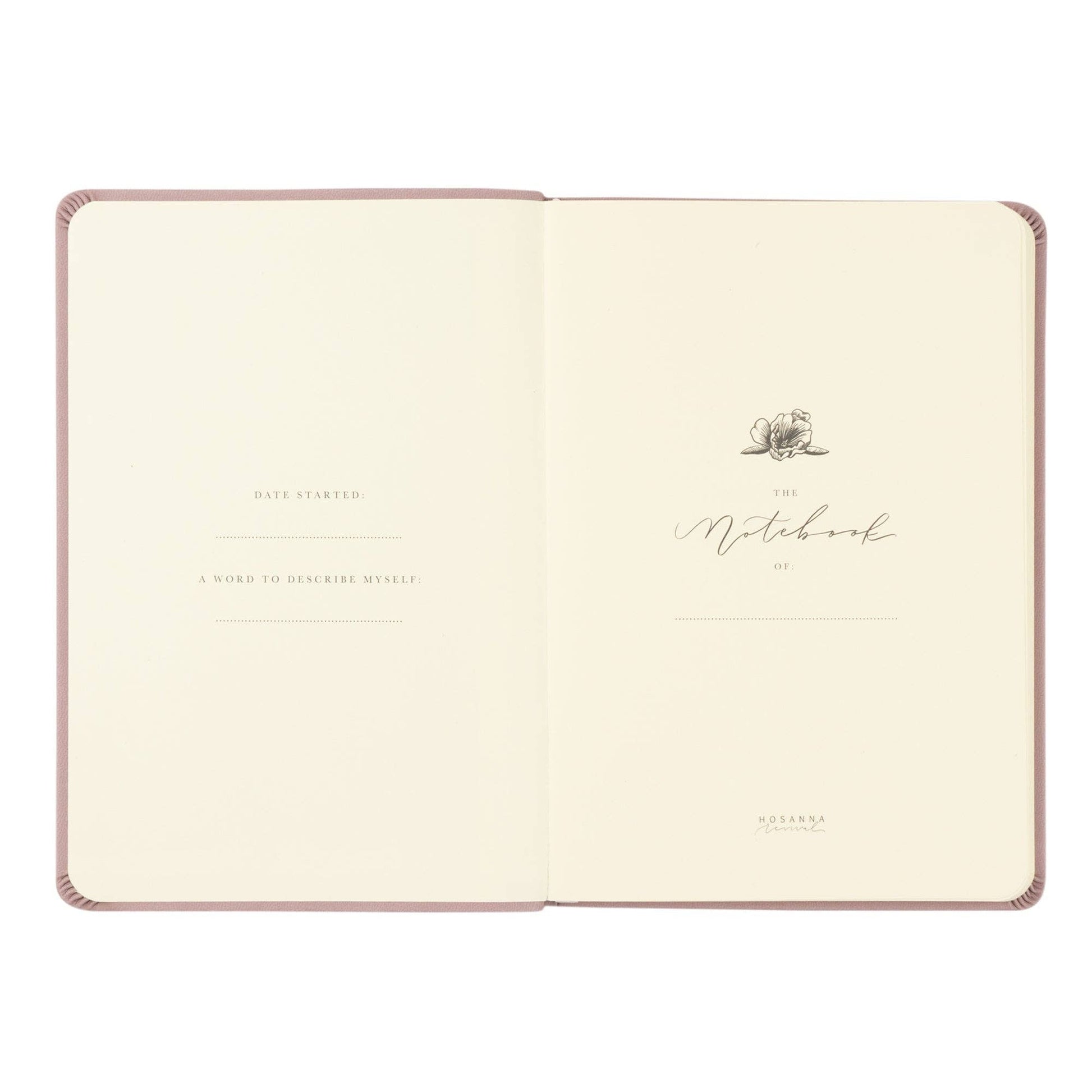 Mauves Theme Hosanna Revival Notebook - Purpose + Passion Boutique