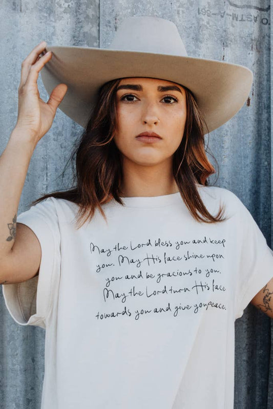 May The Lord Bless You Tee - Purpose + Passion Boutique