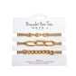 Maya J Jewelry: 2 - in - 1 Bracelet Hair Tie Set - Purpose + Passion Boutique