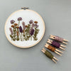 Meadow in Plum Hand Embroidery Kit - Purpose + Passion Boutique