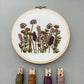 Meadow in Plum Hand Embroidery Kit - Purpose + Passion Boutique