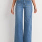 Medium Denim Mini Patch Pocket Wide - Purpose + Passion Boutique