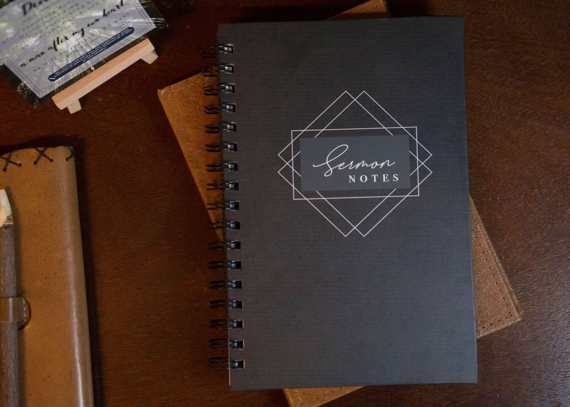 Men's Sermon Notebook | Sermon Notes Journal - Purpose + Passion Boutique