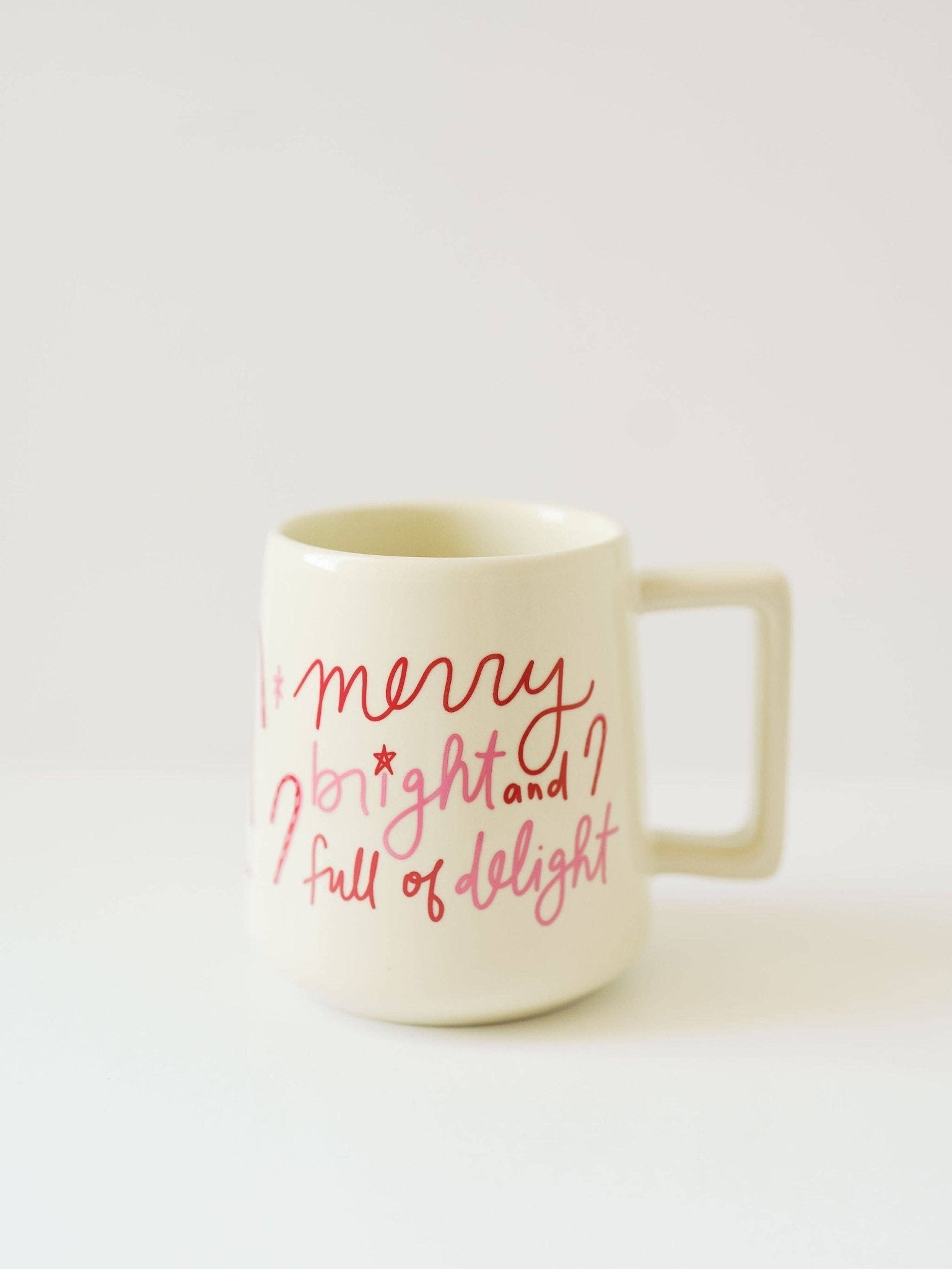 Merry Bright & Full of Delight Mug - Purpose + Passion Boutique