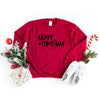 Merry Christmas Cross Sweatshirt - Purpose + Passion Boutique
