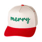 MERRY Message Embroidered Snapback Cap - Purpose + Passion Boutique