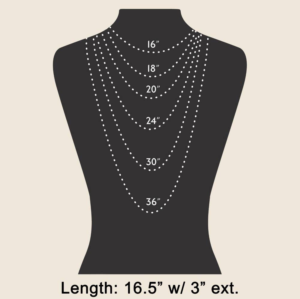 Metallic And Semi Precious Stone Beaded Necklace - Purpose + Passion Boutique