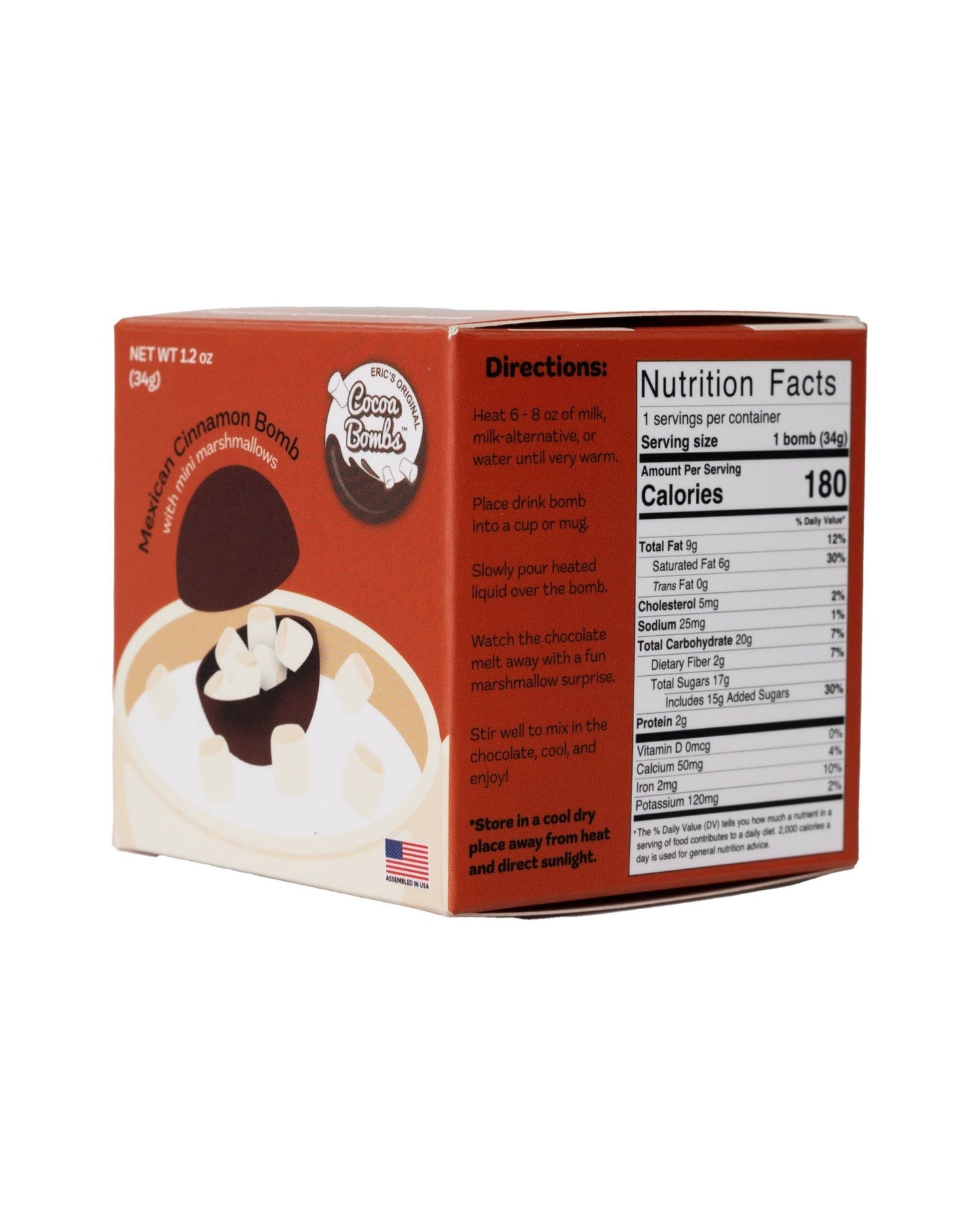 Mexican Cinnamon Cocoa Bomb - Purpose + Passion Boutique