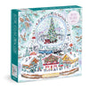 Michael Storrings Alpine Village Snowglobe 500 Piece Foil Puzzle - Purpose + Passion Boutique