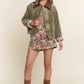 Mineral Ash Olive Washed Corduroy Button Jacket - Purpose + Passion Boutique