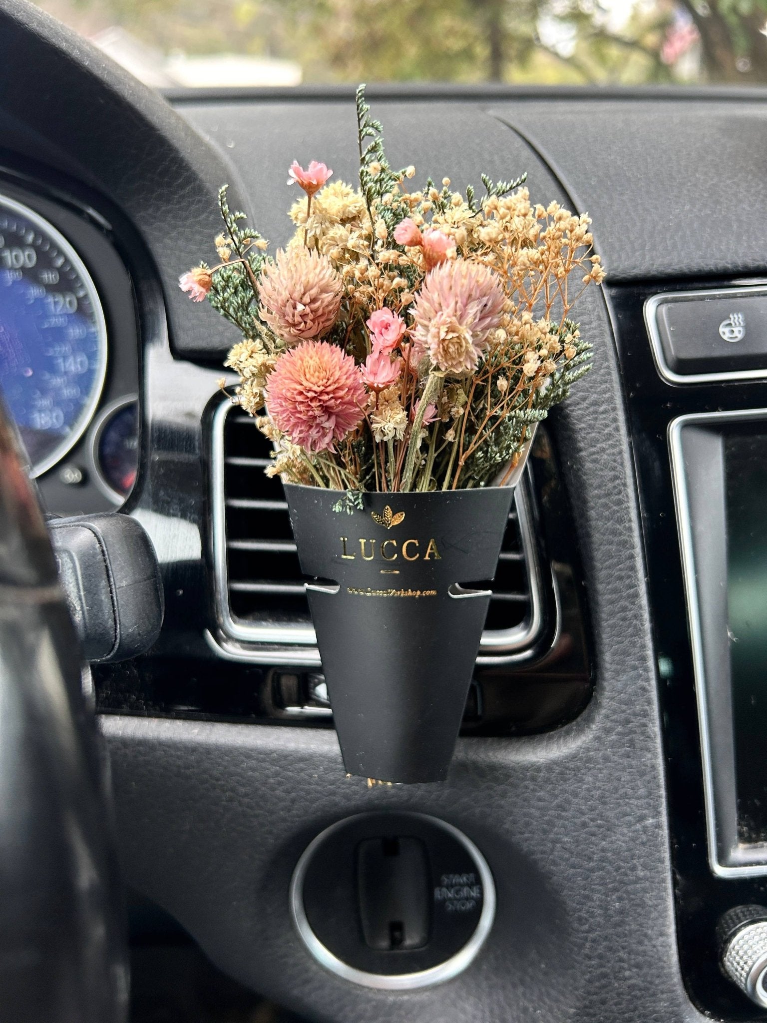 Mini Floral Car Air Freshener - Purpose + Passion Boutique