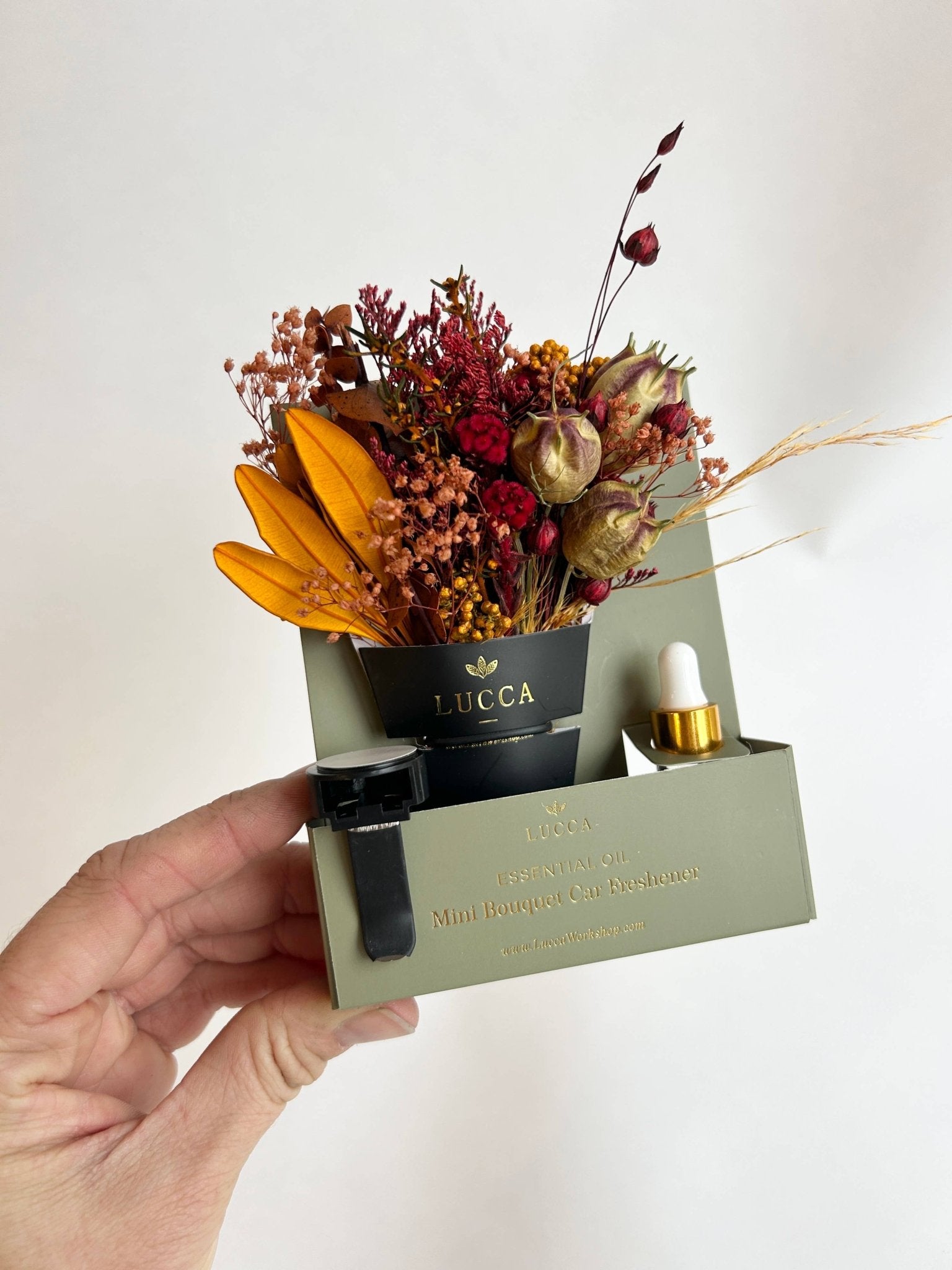 Mini Floral Car Air Freshener - Purpose + Passion Boutique