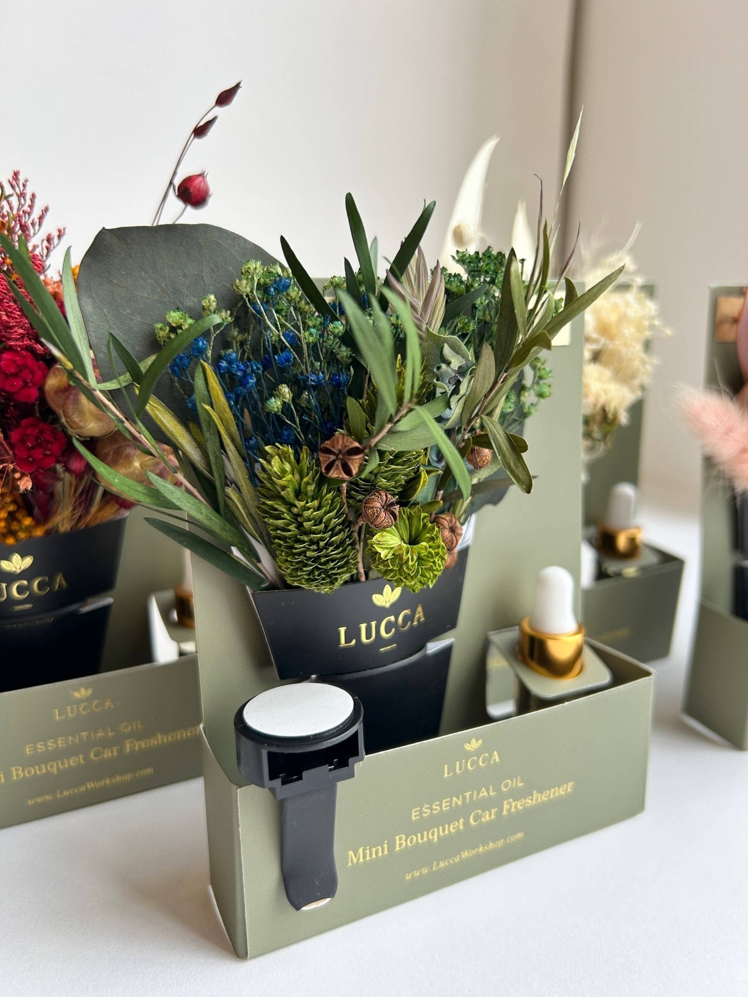 Mini Floral Car Air Freshener - Purpose + Passion Boutique