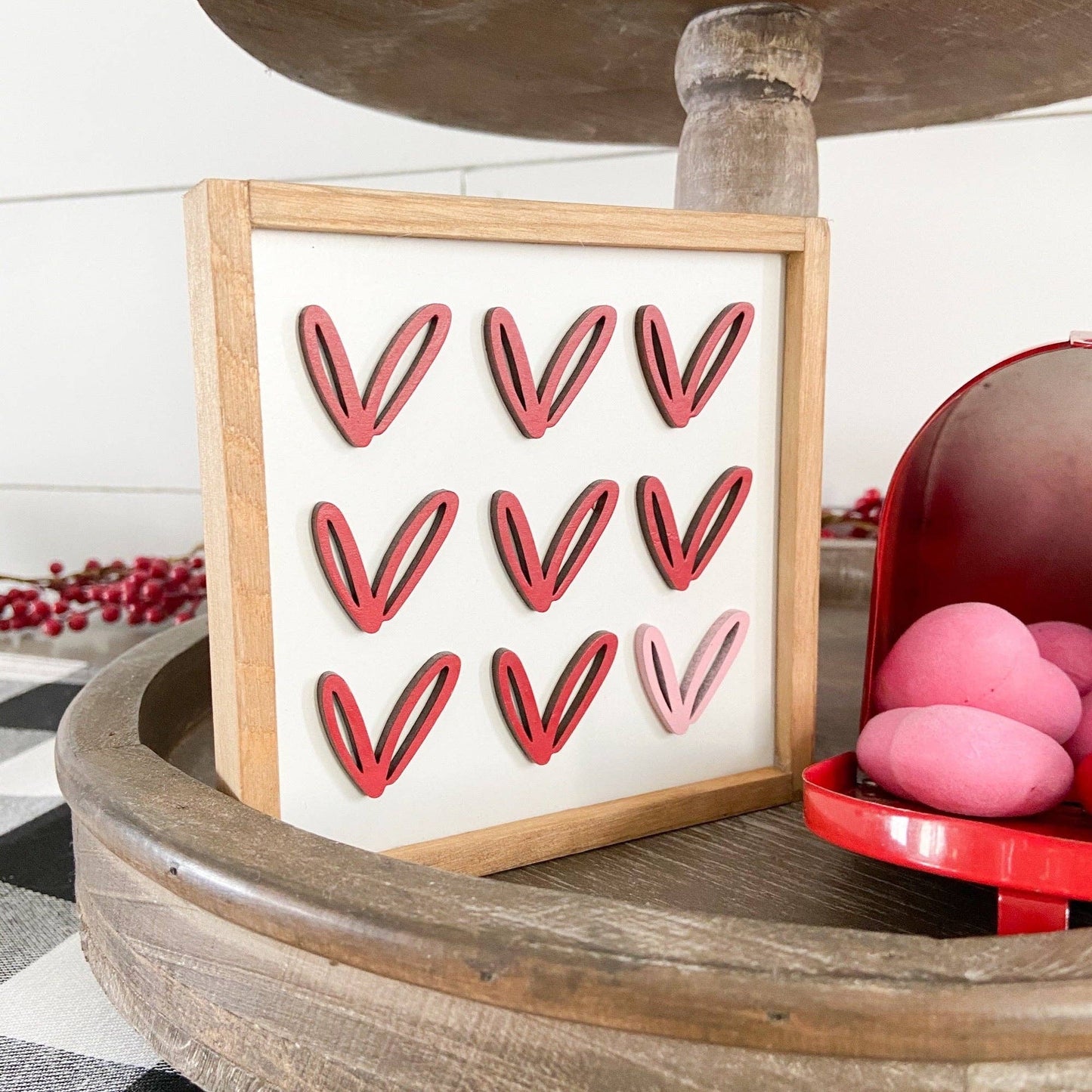 Mini Wood Love Signs - Purpose + Passion Boutique