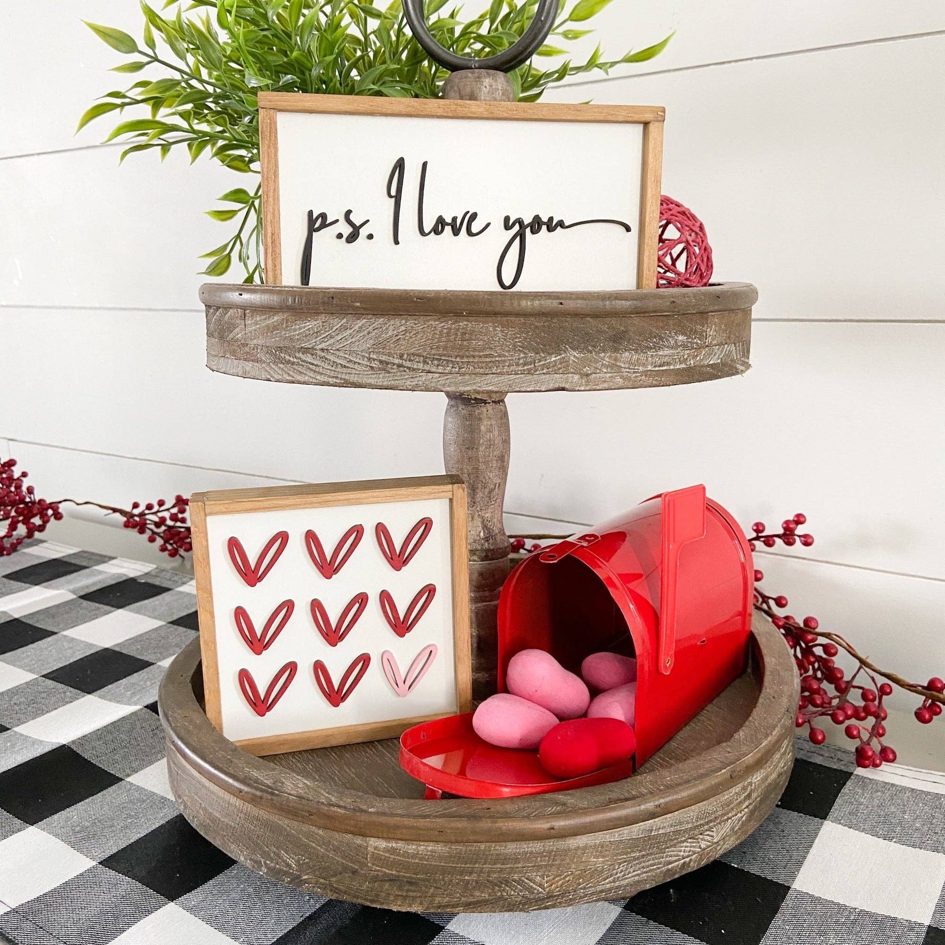 Mini Wood Love Signs - Purpose + Passion Boutique